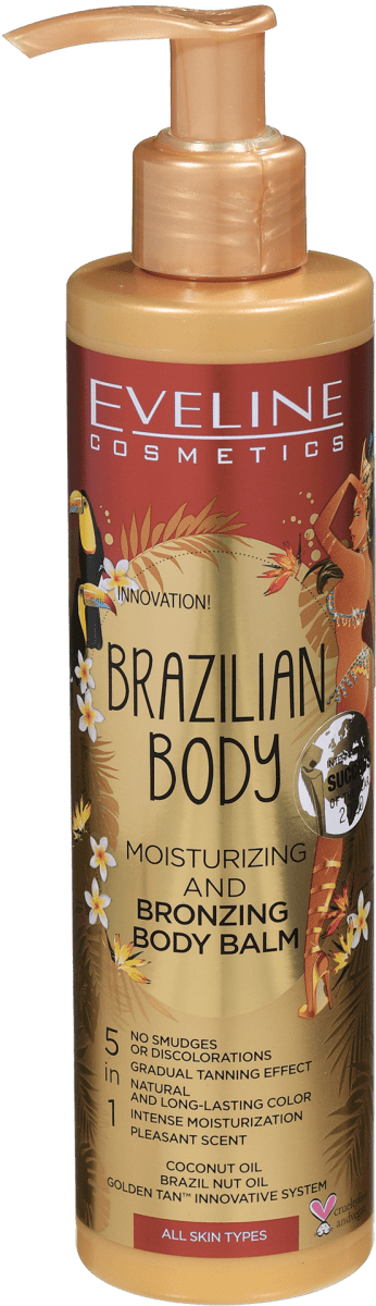 EVELINE COSMETICS Brazilian Body hidratantni balzam za samotamnjenje, 200  ml | dm.hr
