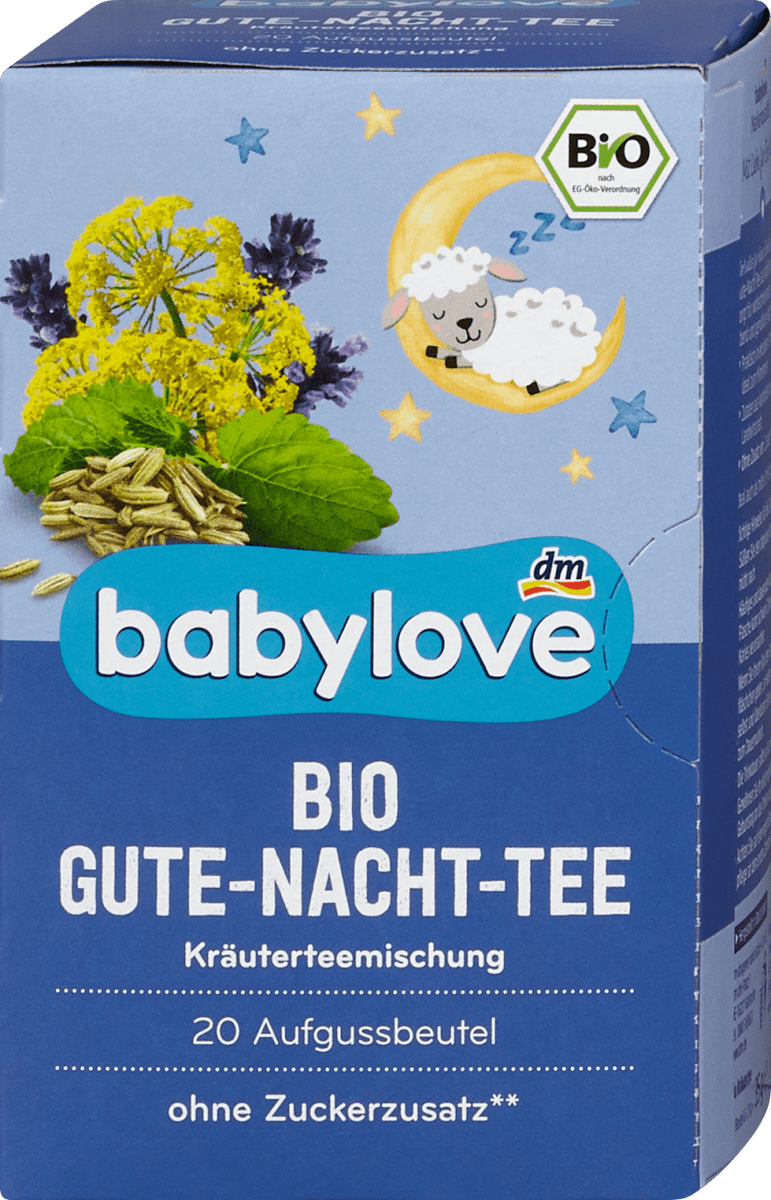 Babylove Bio Gute Nacht Tee Krauterteemischung 35 G Dm At