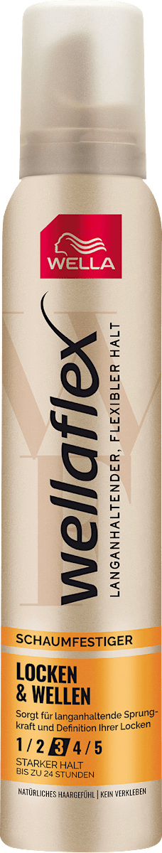 wellaflex schaumfestiger locken wellen starker halt 200 ml dauerhaft gunstig online kaufen dm de