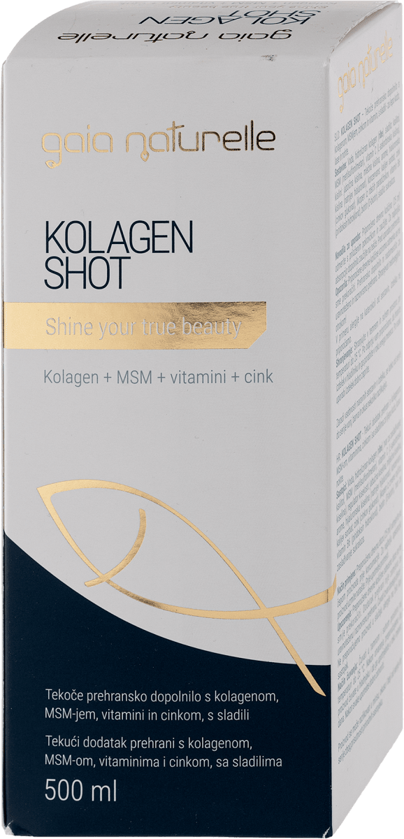 Gaia Naturelle Kolagen Shot Dodatak Prehrani 500 Ml Dm Hr