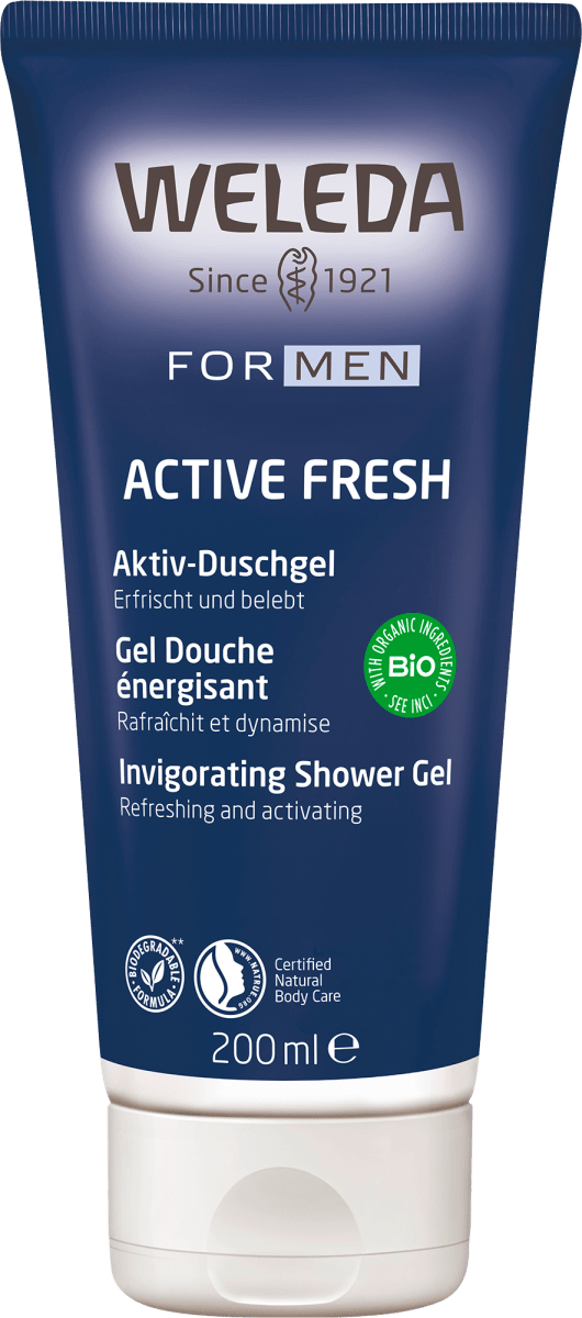 Weleda Duschgel MEN Aktiv, 200 ml dauerhaft günstig online kaufen | dm.de