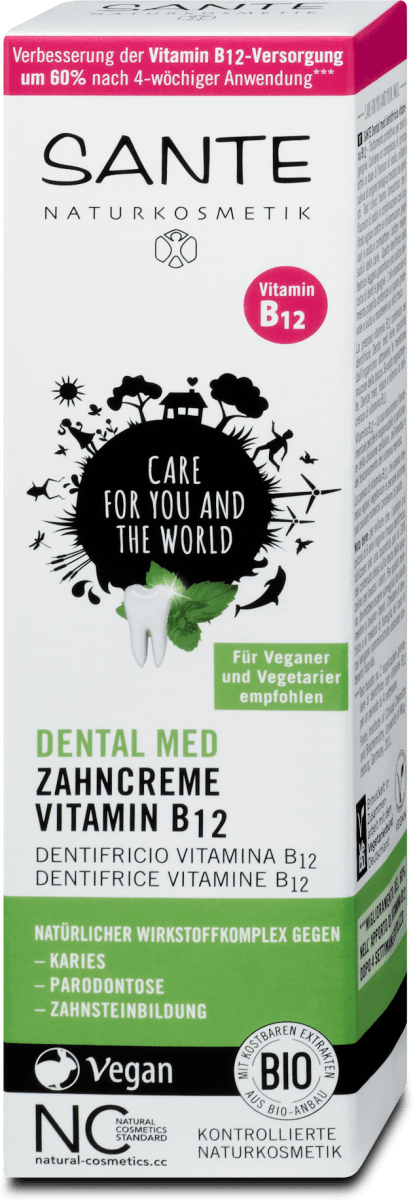 Sante Dental Med Zahncreme Vitamin B12 75 Ml Dm At