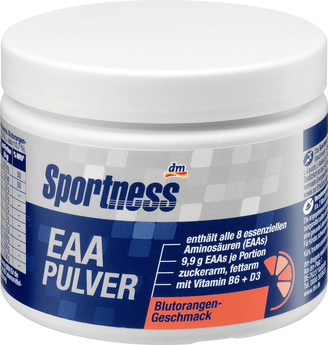 Sportness Eaa Pulver Blutorangen Geschmack 200 G Dauerhaft Gunstig Online Kaufen Dm De