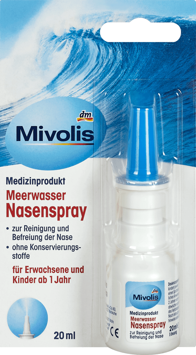 Mivolis Meerwasser Nasenspray 20 Ml Dm At