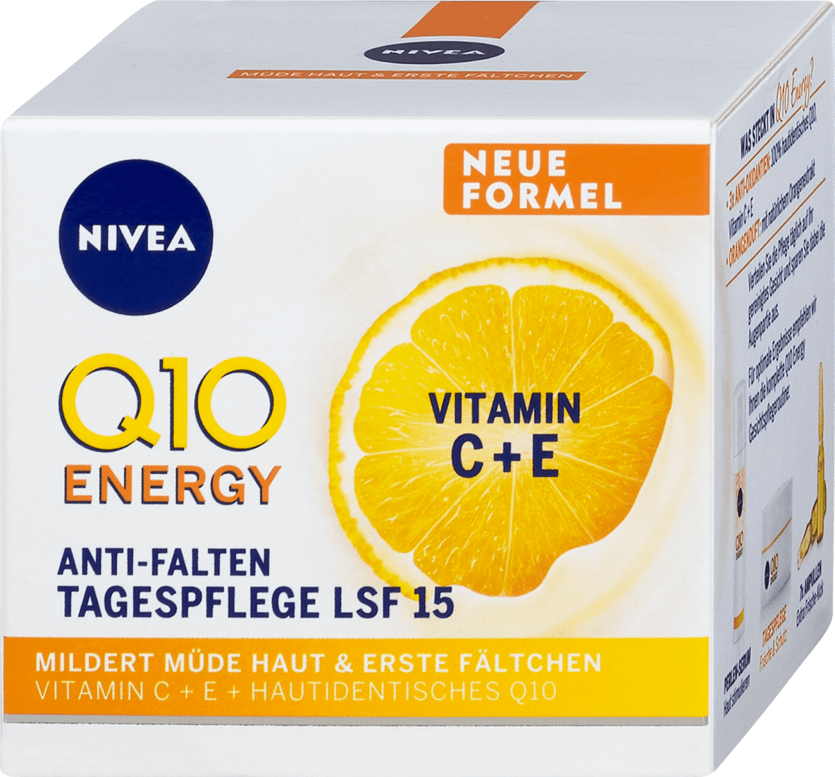 NIVEA Q10 Energy AntiFalten Tagespflege LSF 15, 50 ml dm.at
