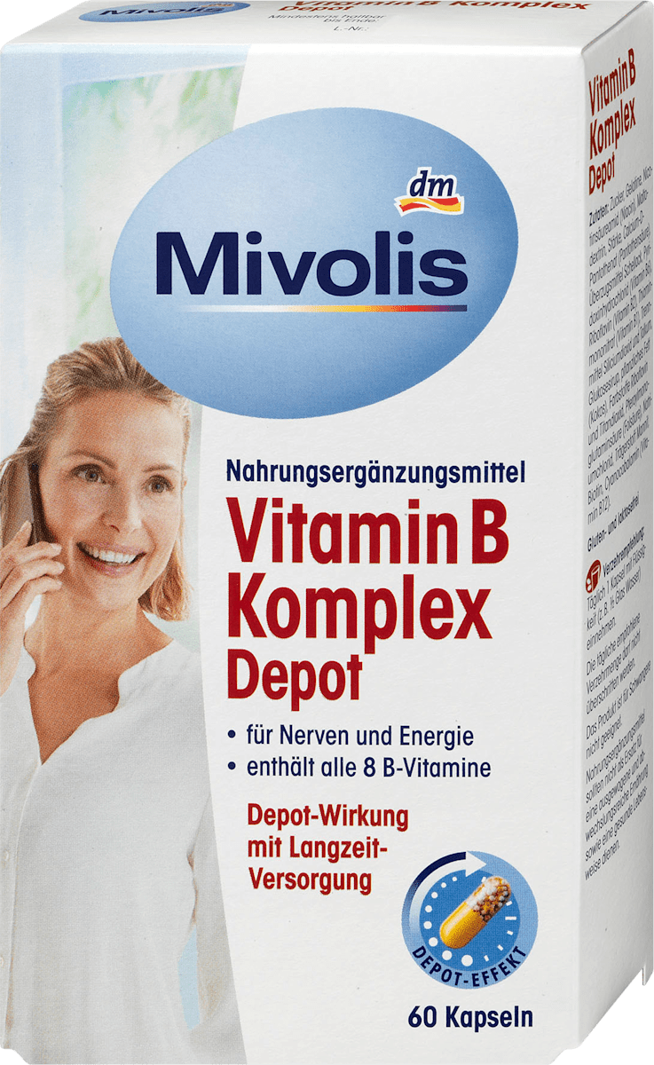 Mivolis Vitamin B Komplex Depot Kapseln 33 G Dm At