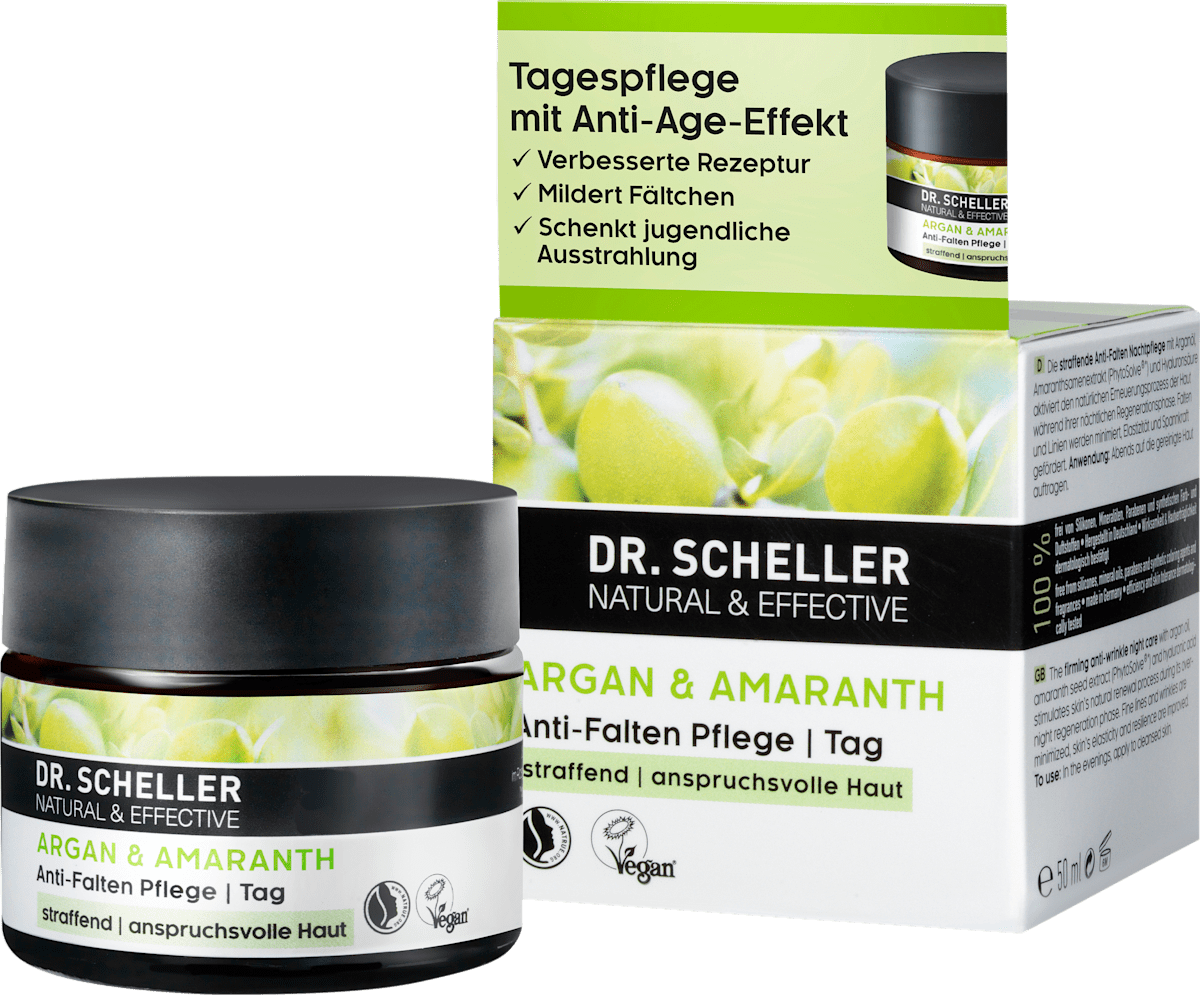 dr scheller arganöl amaranth augencreme