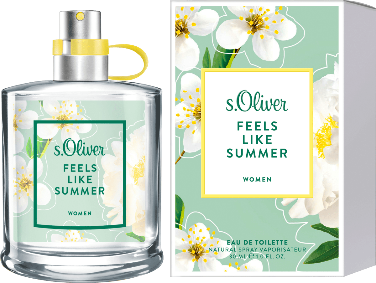 s.Oliver Feels Like Summer Women Eau de Toilette, 30 ml dm.at