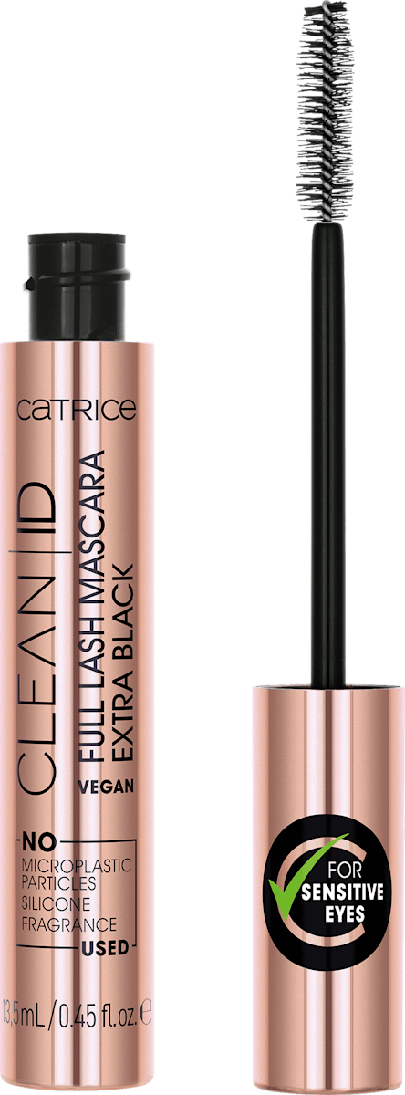 Catrice Wimperntusche Clean Id Full Lash Extra Schwarz 010 13 5 Ml Dauerhaft Gunstig Online Kaufen Dm De