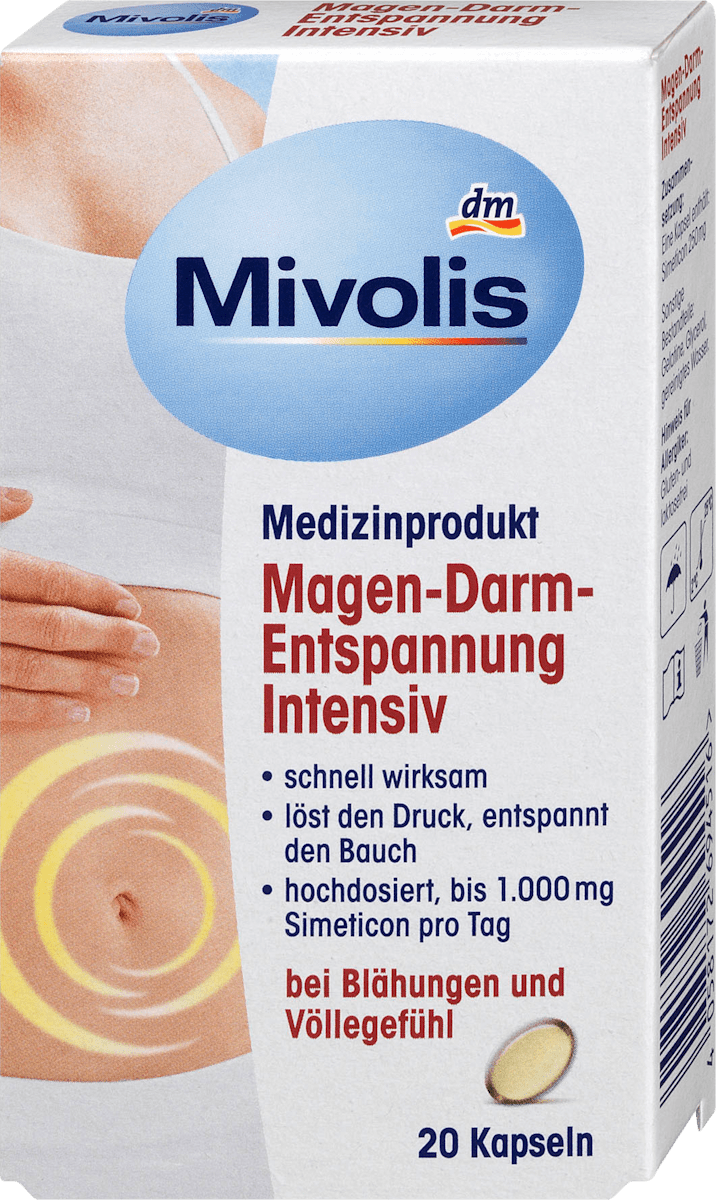 Mivolis Magen Darm Entspannung Intensiv Kapseln 20 St Dm At