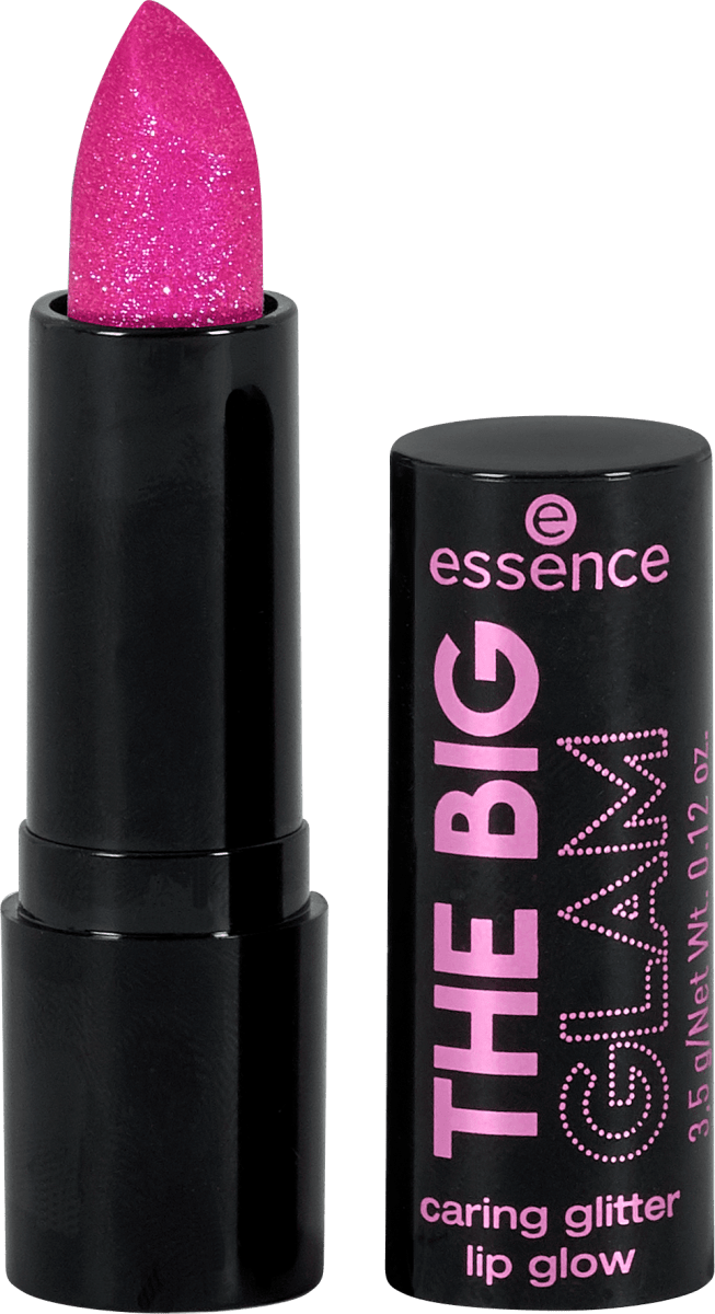 essence cosmetics The Big Glam Caring Glitter Lip GlowLippenstift Nr