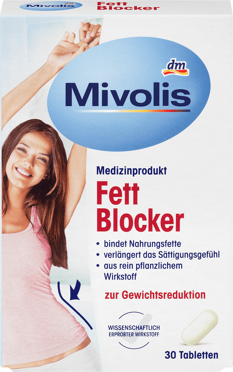 Mivolis Fett Blocker 30 St Dauerhaft Gunstig Online Kaufen Dm De