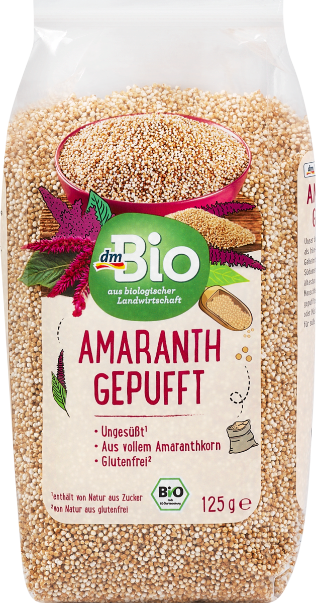dmBio Amarant ekspandirani, 125 g dm.hr