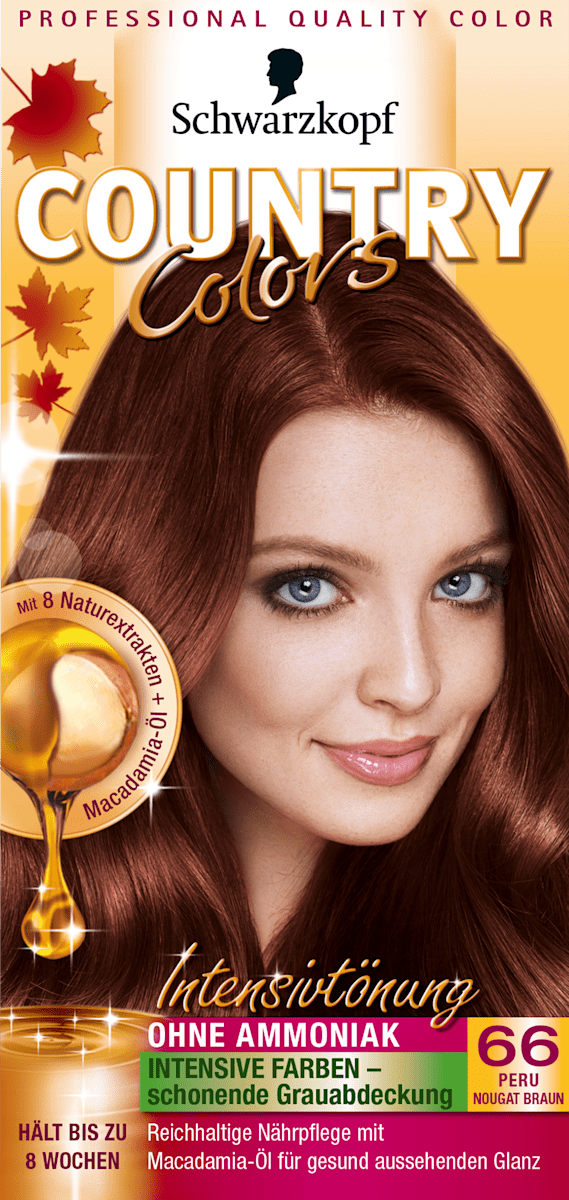 Schwarzkopf Country Colors Tonung Peru Nougat Braun 66 1 St Dauerhaft Gunstig Online Kaufen Dm De