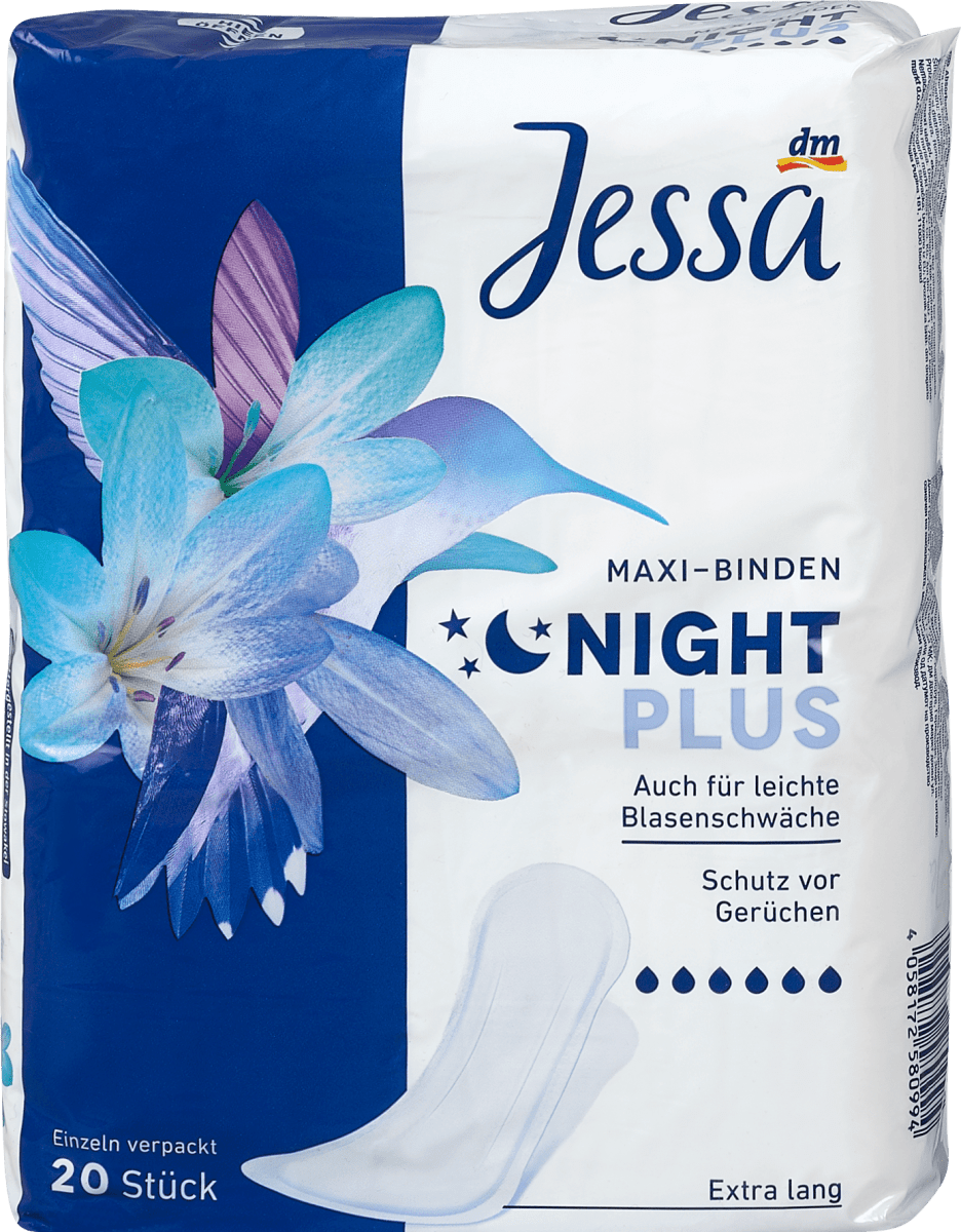 Jessa Maxi Binden Night Plus 20 St Dm At