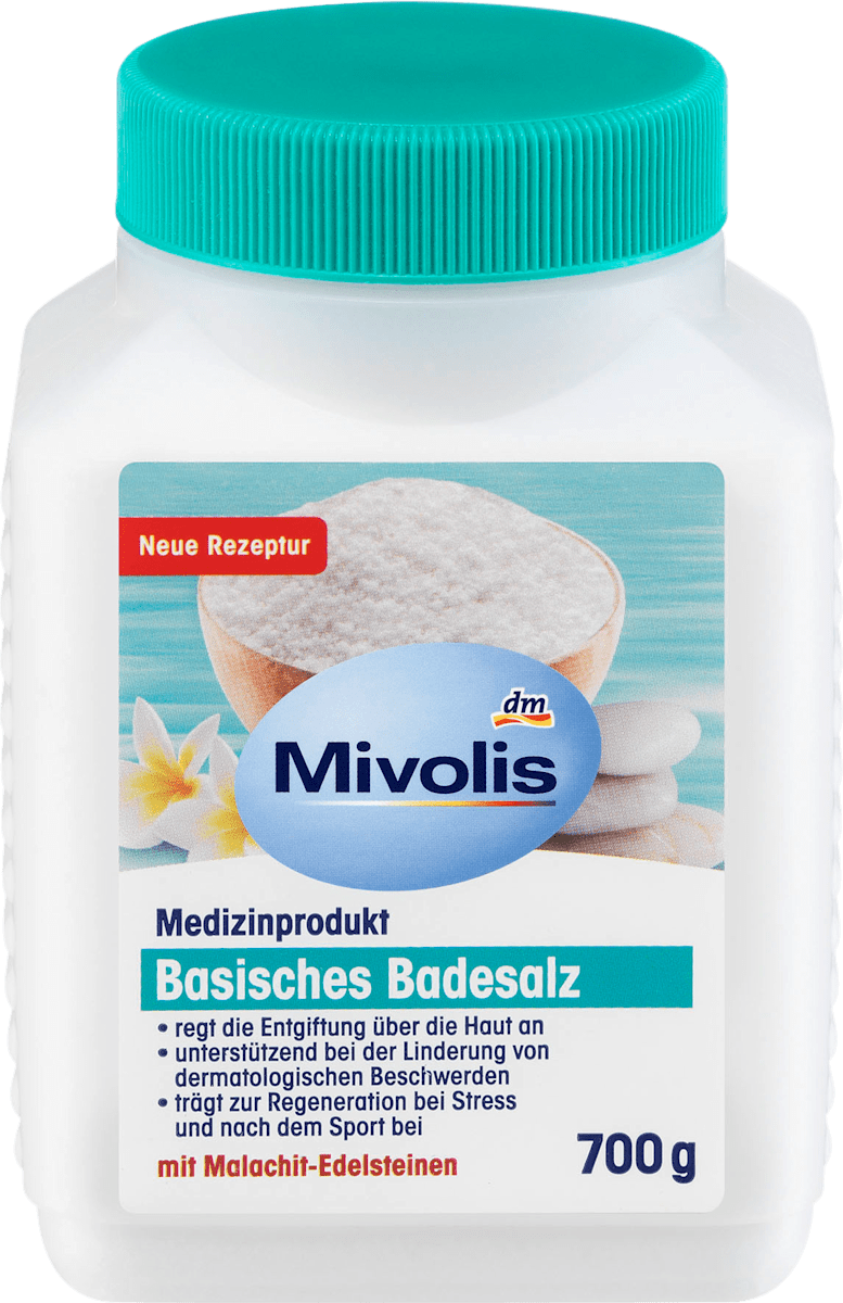 Mivolis Basisches Badesalz, 700 g dauerhaft günstig online kaufen | dm.de