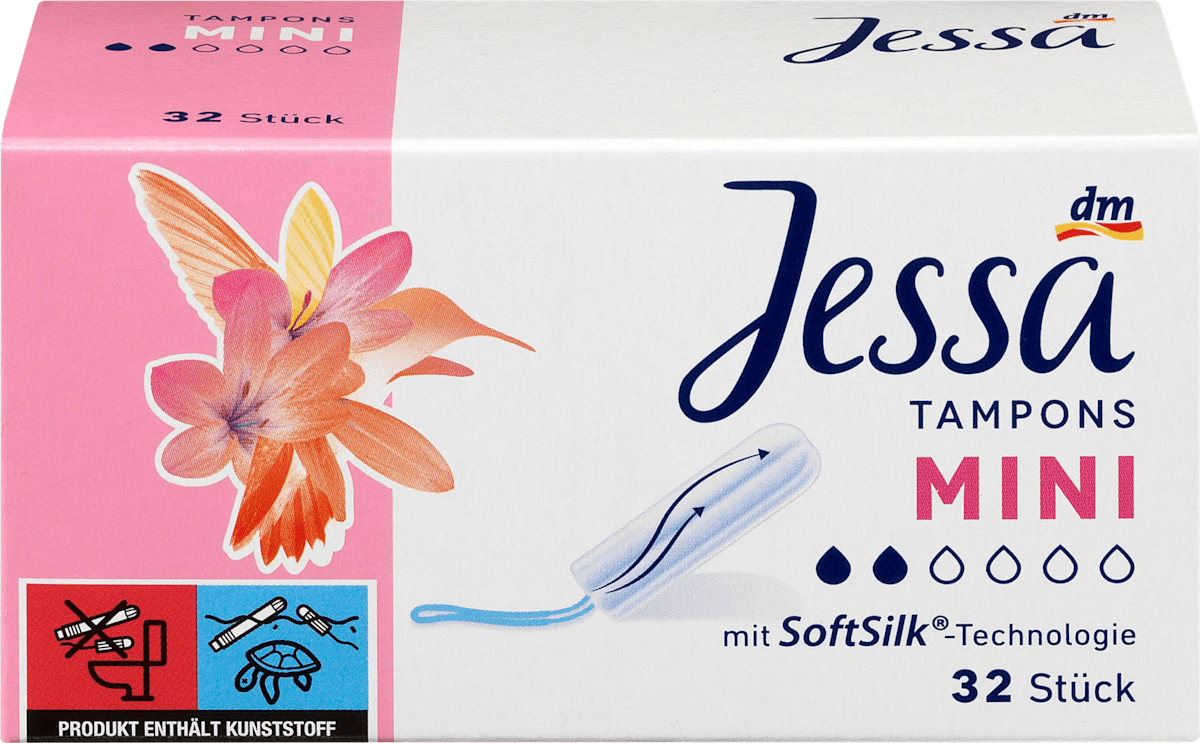 Jessa Tampons Mini, 32 St dauerhaft günstig online kaufen dm.de