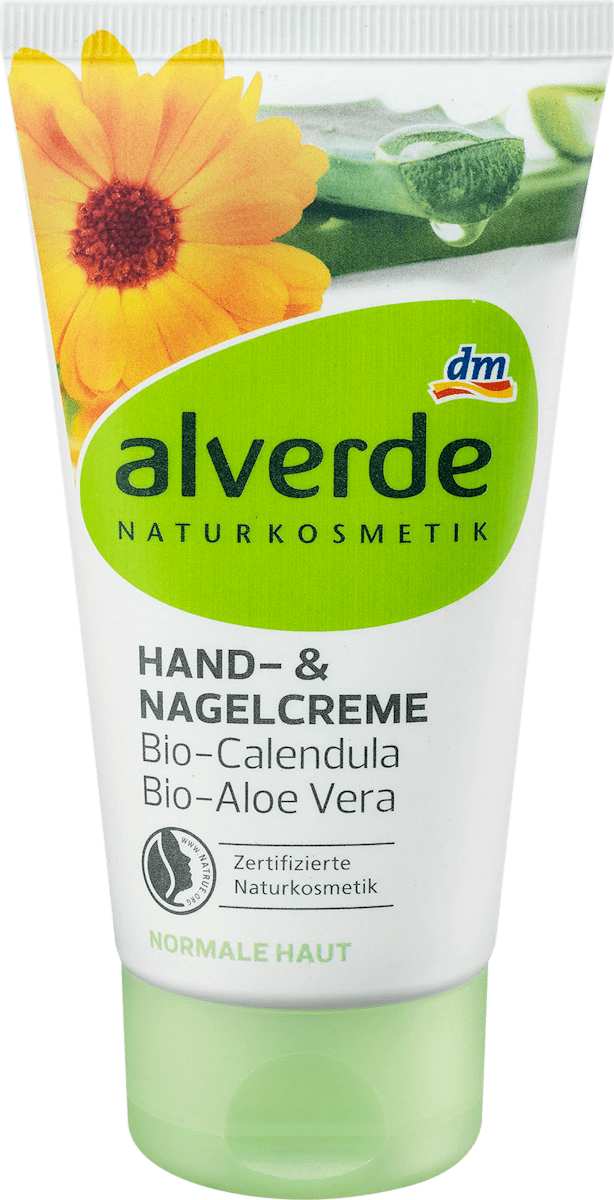 Alverde Naturkosmetik Hand Und Nagelcreme 75 Ml Dm At