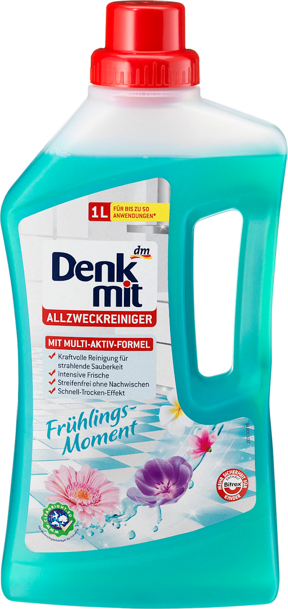 denkmit allzweckreiniger fruhlings moment 1 l dauerhaft gunstig online kaufen dm de
