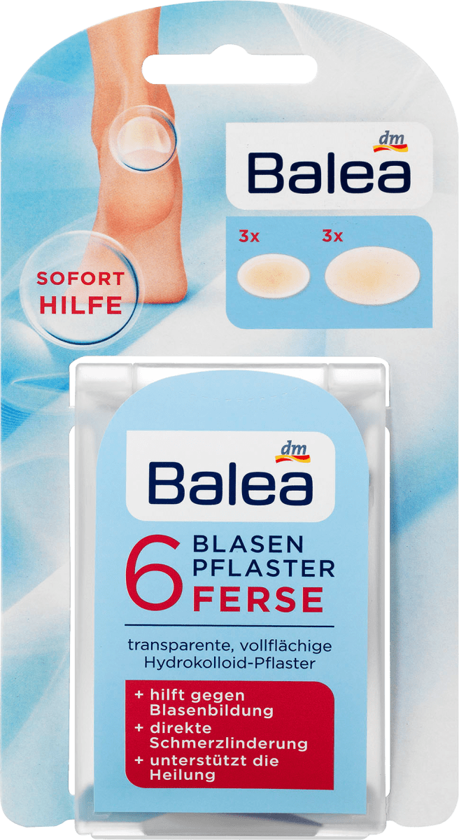 Balea Fuss Blasen Pflaster Ferse 6 St Dauerhaft Gunstig Online Kaufen Dm De
