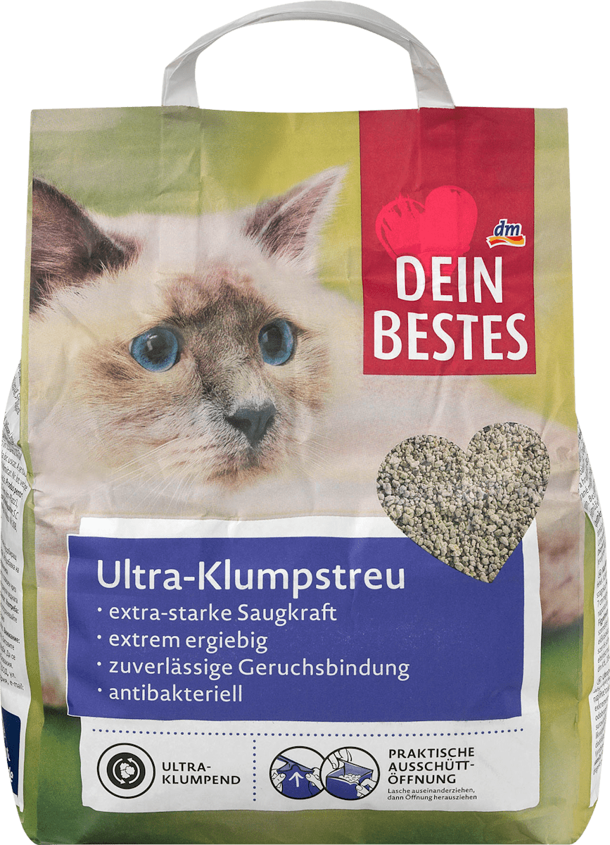 Dein Bestes Dein Bestes Ultra Klumpstreu 6l 6 L Dauerhaft Gunstig Online Kaufen Dm De