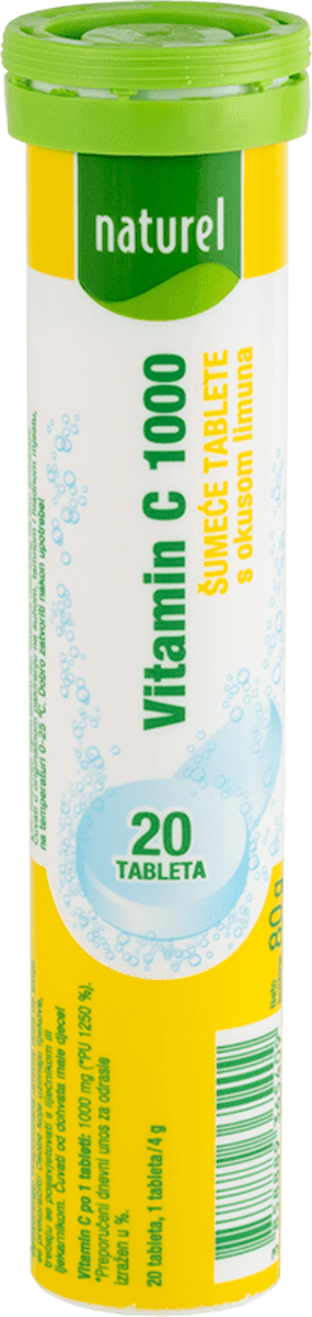 Naturel Sumece Tablete Vitamin C 1000 Kom Dm Hr