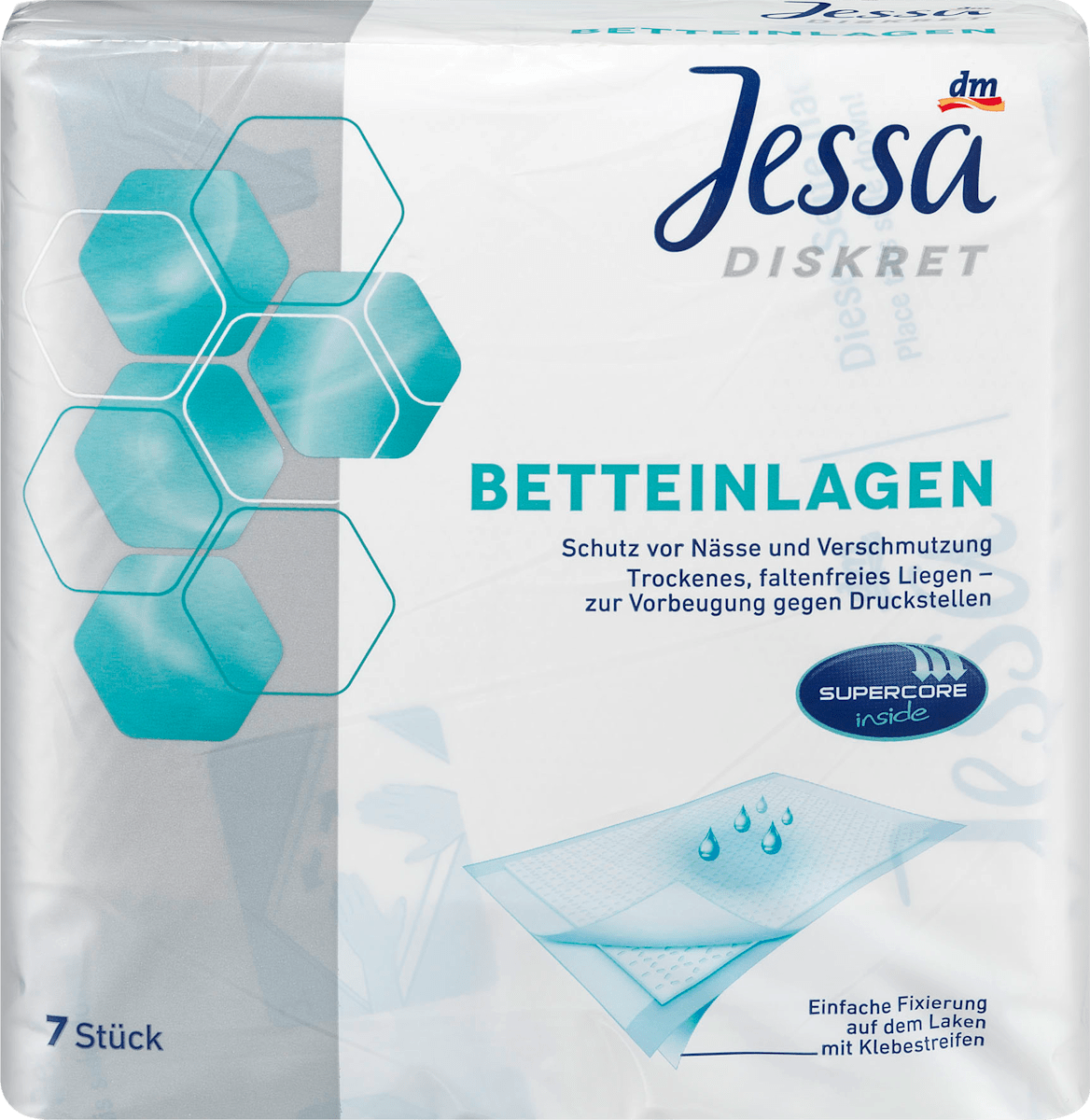 Jessa Diskret Betteinlagen, 7 St dauerhaft günstig online kaufen | dm.de