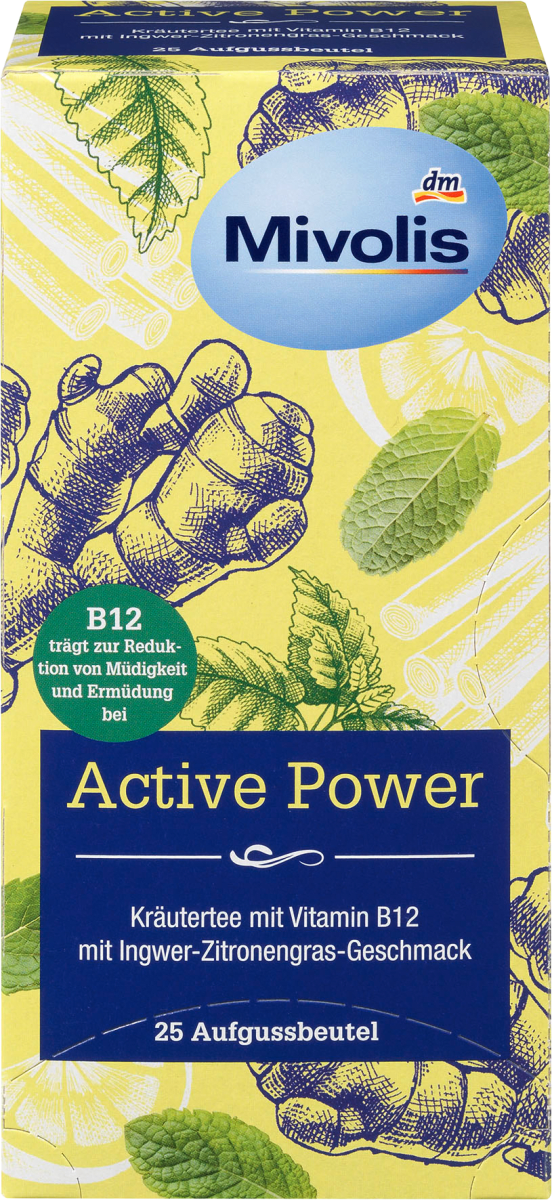 Active Power Tee (25 x 1,8 g), 45 g