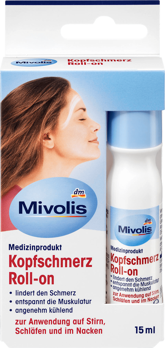 Mivolis Kopfschmerz Roll On 15 Ml Dauerhaft Gunstig Online Kaufen Dm De