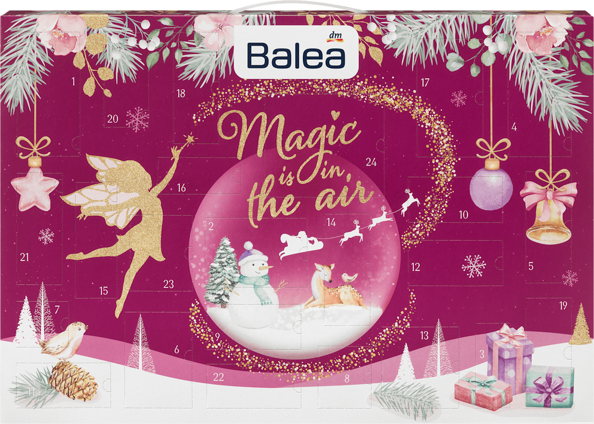 Balea Adventskalender 2021 Magic is in the air, 1 St dauerhaft