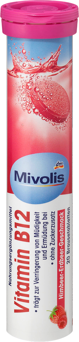 Mivolis Vitamin B12 Brausetabletten 20 St 82 G Dauerhaft Gunstig Online Kaufen Dm De