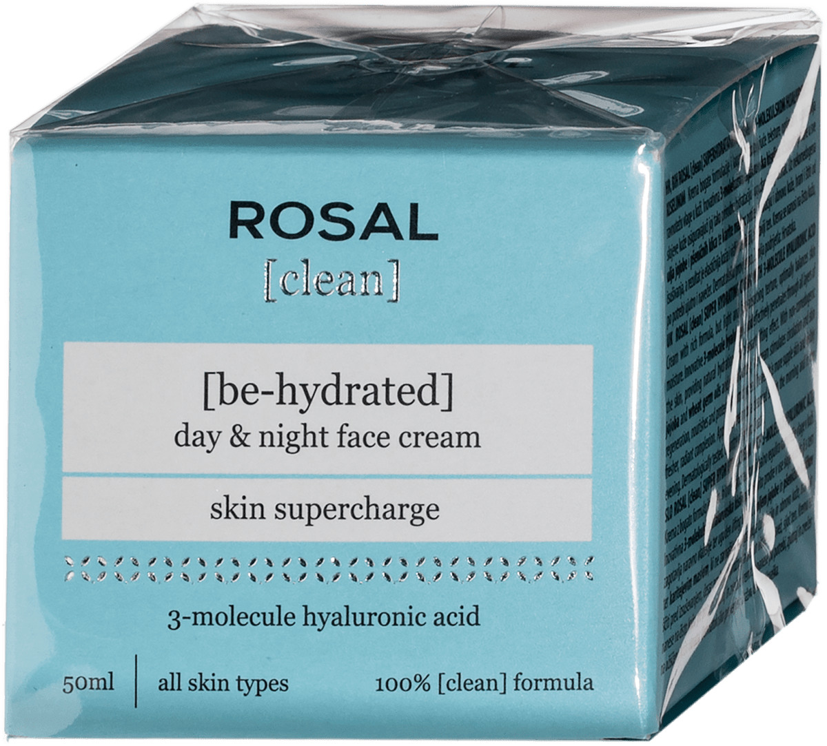 ROSAL [clean] behydrated krema za lice s hijaluronom, 50 ml dm.hr