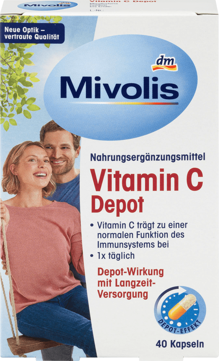 Vitamin C Depot, Kapseln 40 St., 22 g