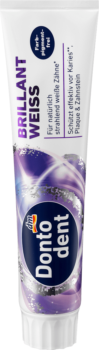 Zahnpasta Brillant weiss, 125 ml