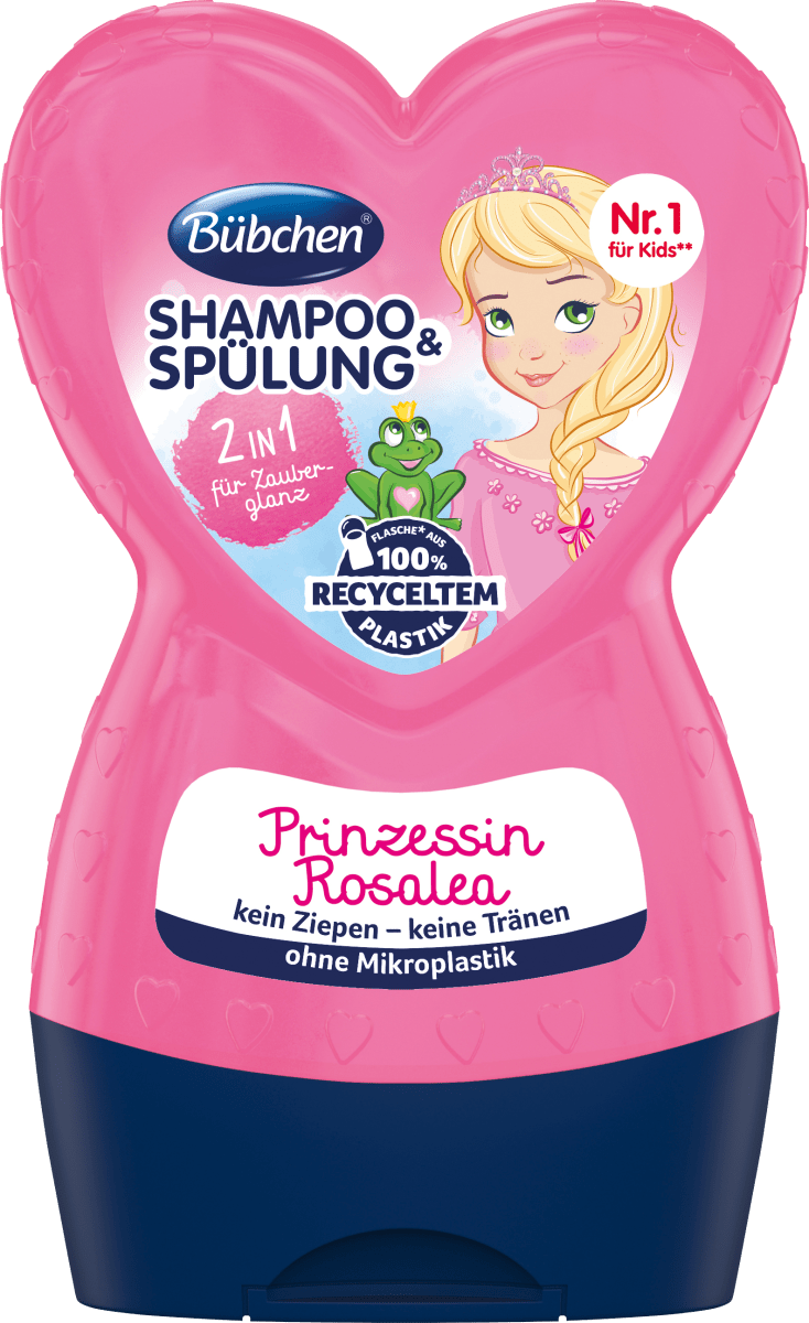 Shampoo & Spülung 2in1 Prinzessin Rosalea, 230 ml