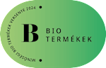 Minősített bio termékek versenye 2024 díj logó