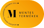 Minősített mentes termékek versenye 2024 díj logó