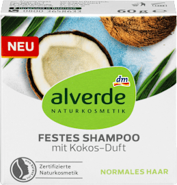 Alverde Naturkosmetik Festes Shampoo Mit Kokos Duft 60 G Dauerhaft Gunstig Online Kaufen Dm De