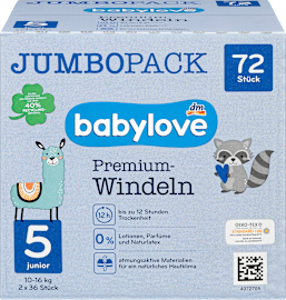 Babylove Windeln Premium Gr 5 Juniorplus 11 18 Kg 34 St Dauerhaft Gunstig Online Kaufen Dm De