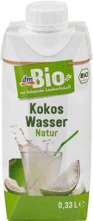 dmBio Kokoswasser Natur, 330 ml dauerhaft günstig online kaufen | dm.de