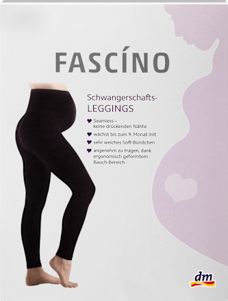 fascino schwangerschafts leggings schwarz 150den gr 42 44 1 st dauerhaft gunstig online kaufen dm de