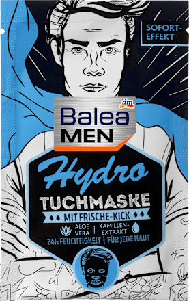 Balea Men Hydro Tuchmaske 1 St Dauerhaft Gunstig Online Kaufen Dm De