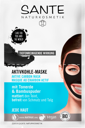 Sante Maske Aktivkohle 8 Ml Dauerhaft Gunstig Online Kaufen Dm De