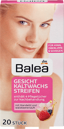 Balea Kaltwachsstreifen Gesicht, 20 St dauerhaft günstig online kaufen | dm.de