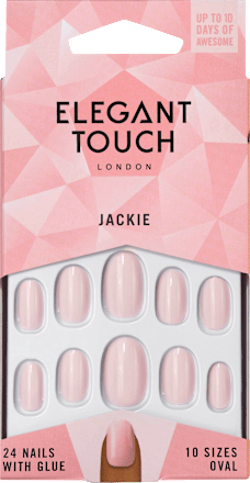 elegant touch kunstliche fingernagel jackie 24 st dauerhaft gunstig online kaufen dm de