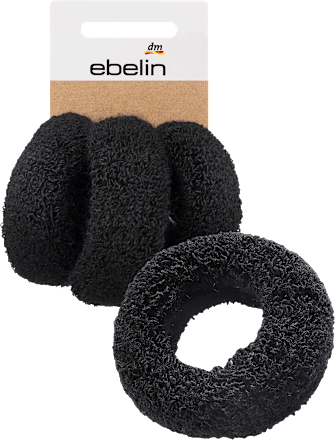 haargummis schwarz 3 st