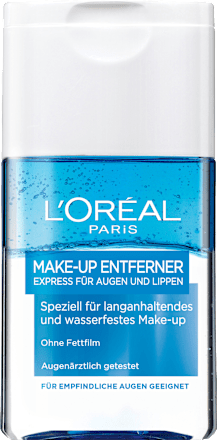 L Oreal Paris Augen Make Up Entferner Zwei Phasen 125 Ml Dauerhaft Gunstig Online Kaufen Dm De
