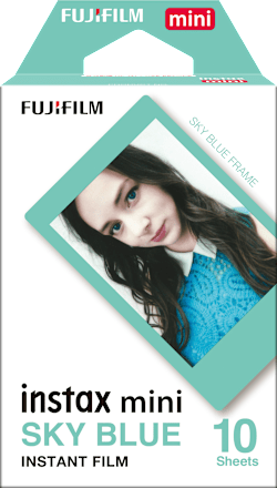 Fuji Instax Mini 10er Film Blauer Rahmen 1 St Dauerhaft Gunstig Online Kaufen Dm De