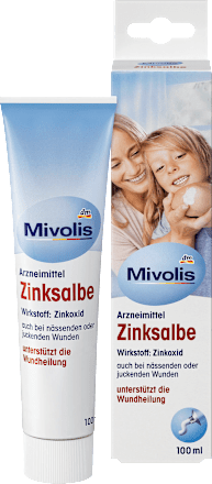 Mivolis Zinksalbe 100 Ml Dauerhaft Gunstig Online Kaufen Dm De