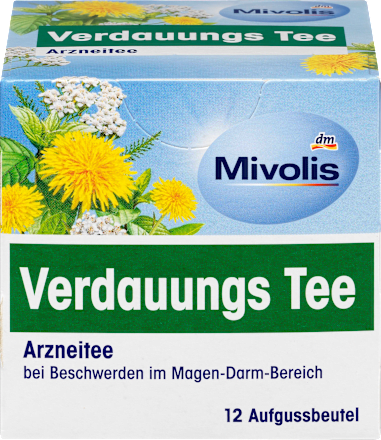 Mivolis Arznei Tee Verdauungstee 12 X 1 75 G 21 G Dauerhaft Gunstig Online Kaufen Dm De